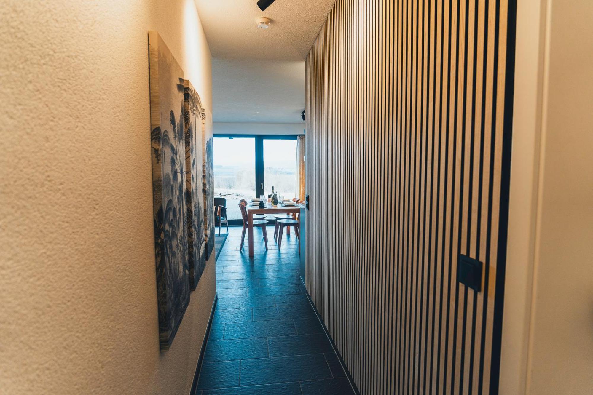 Hunsrueck Valley View Apartment With Cedar Sauna Bruschied Exteriér fotografie